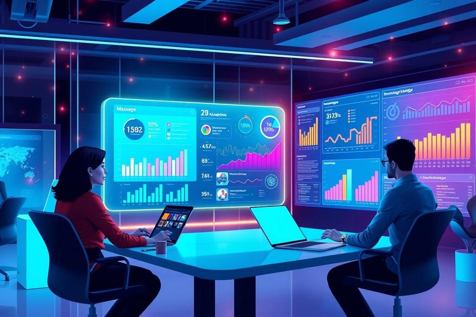 Profissionais utilizando LinkedIn para estratégias de vendas