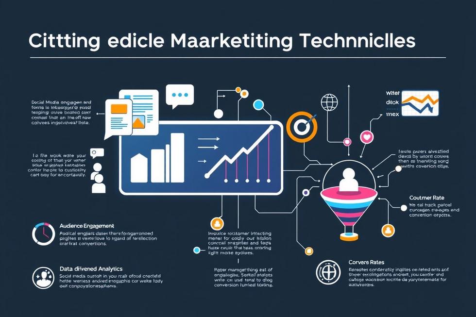 Representação das estratégias de marketing digital bem-sucedidas.