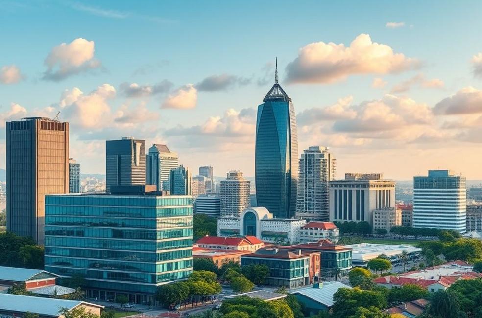 Imagem da cidade de São José dos Campos destacando o potencial digital local.