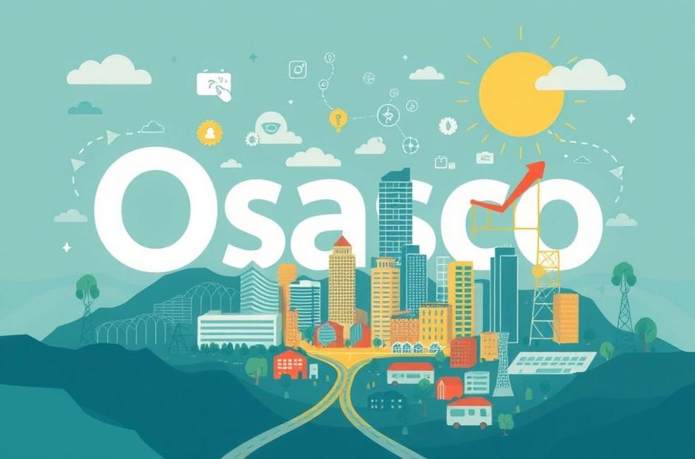Representação vibrante de Osasco, destacando o potencial de SEO para empresas locais.