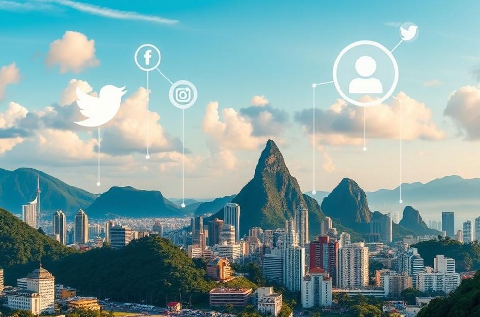 Skyline do Rio de Janeiro representando transformação digital em pequenos negócios.