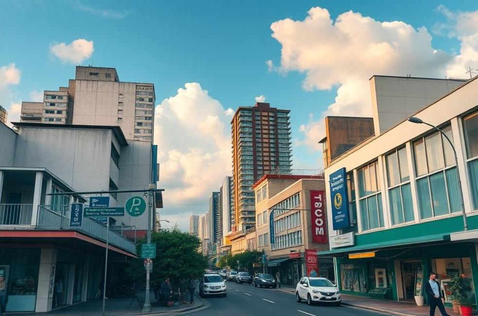 Imagem inspiradora do centro de Curitiba com foco em empresas locais que buscam SEO.