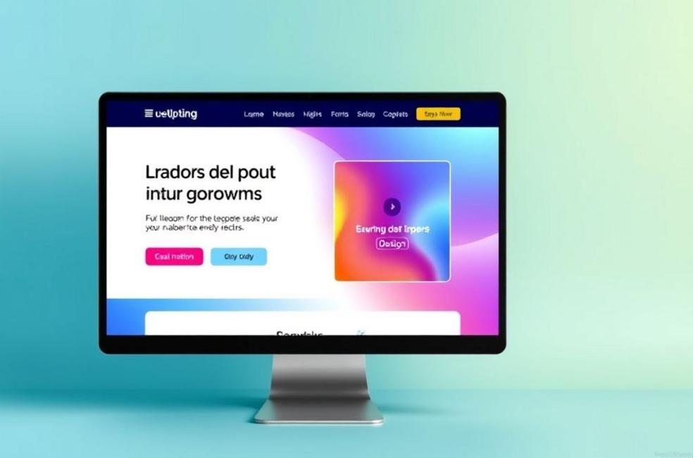 Estratégia 1: Design Atraente e Funcional