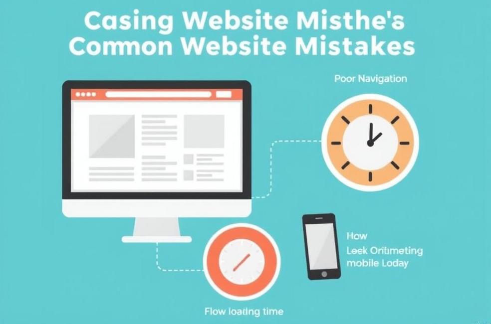 Identificando os Erros Mais Comuns nos Websites