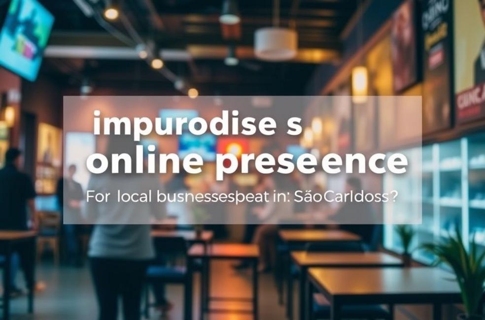 Empreendedores em São Carlos focados em marketing digital.