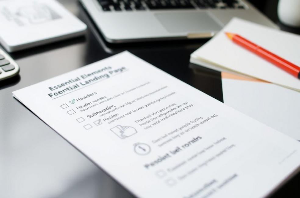 Elementos Essenciais para uma Landing Page Eficaz