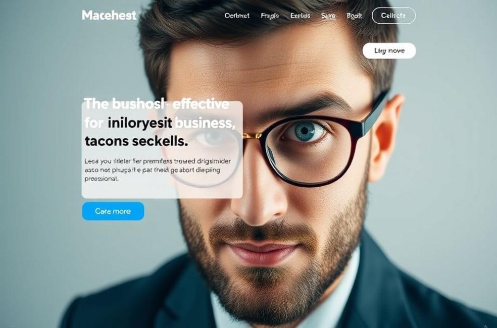 Conceito visual de landing pages eficazes para marketing digital.