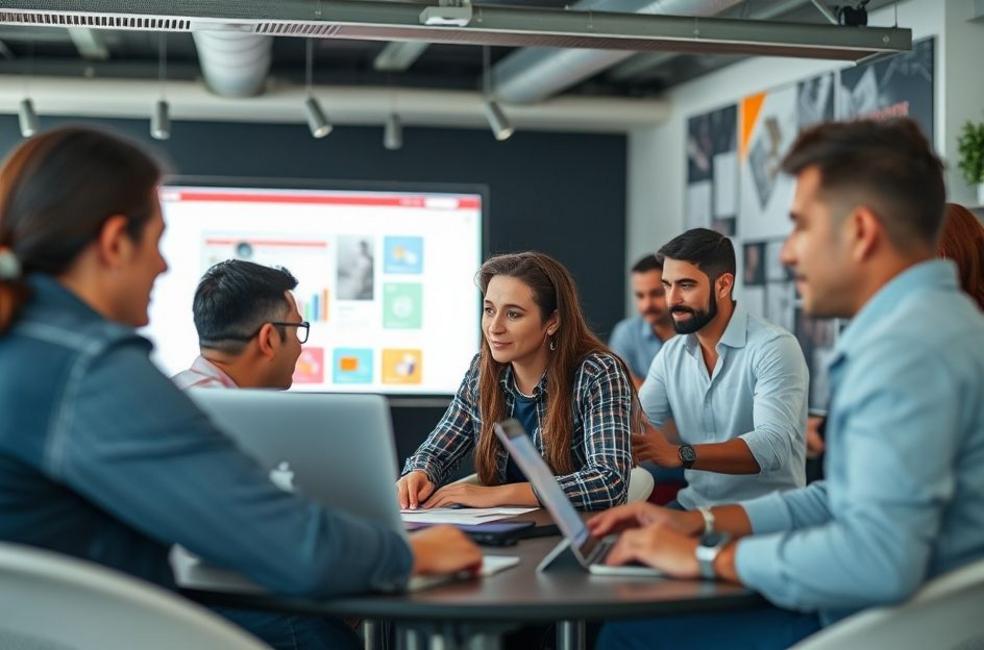 Cenário de marketing digital em Limeira gerando leads online.