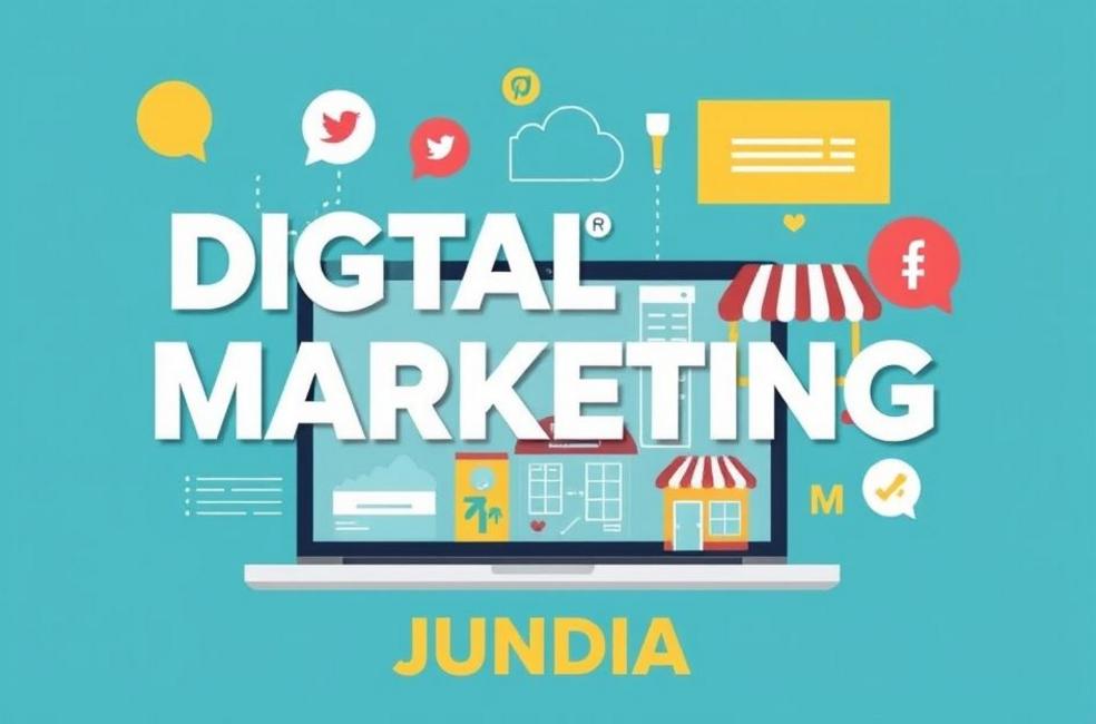 Negócios locais e estratégias digitais se interconectando.