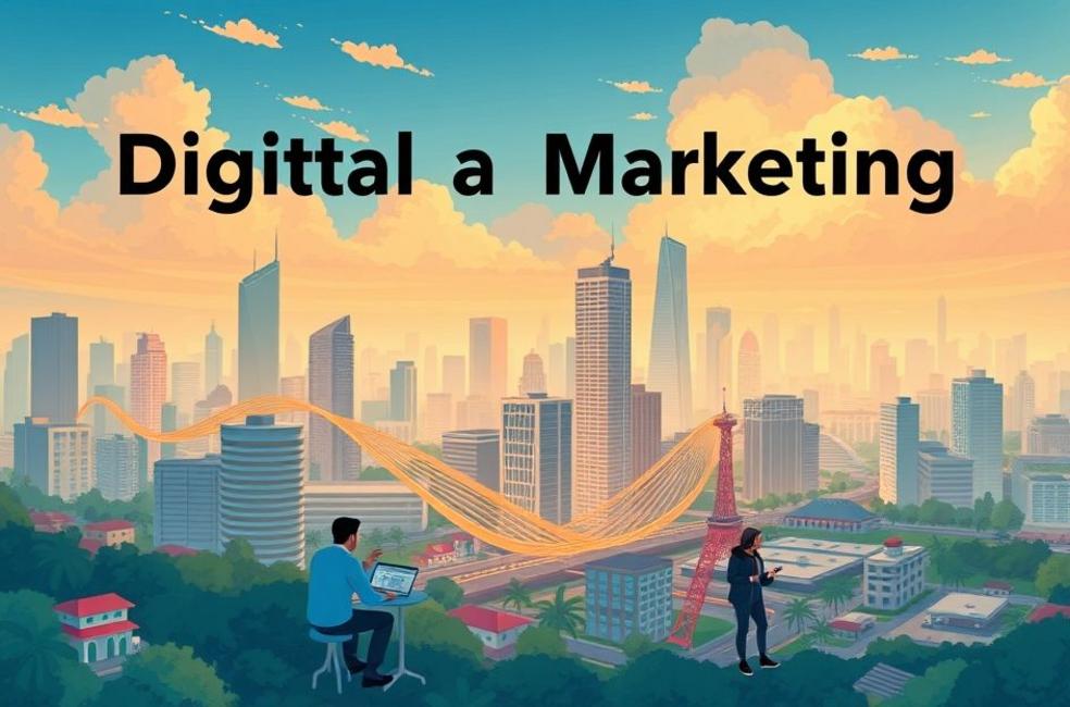 Empreendedores de Ribeirão Preto explorando o potencial do marketing digital.