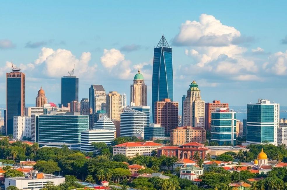 Vista de Ponta Grossa destacando a vida jurídica local.