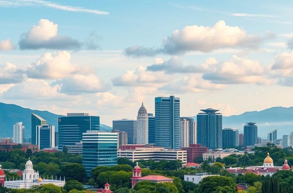 Centro de São Carlos com empresas modernas em ascensão.