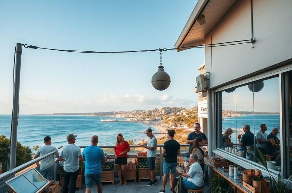 Cenário comercial em São Sebastião, SP