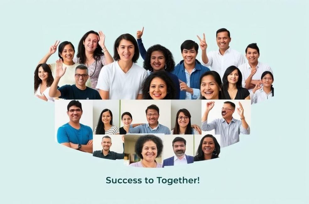 Empreendedores de São José do Rio Preto comemorando o sucesso.