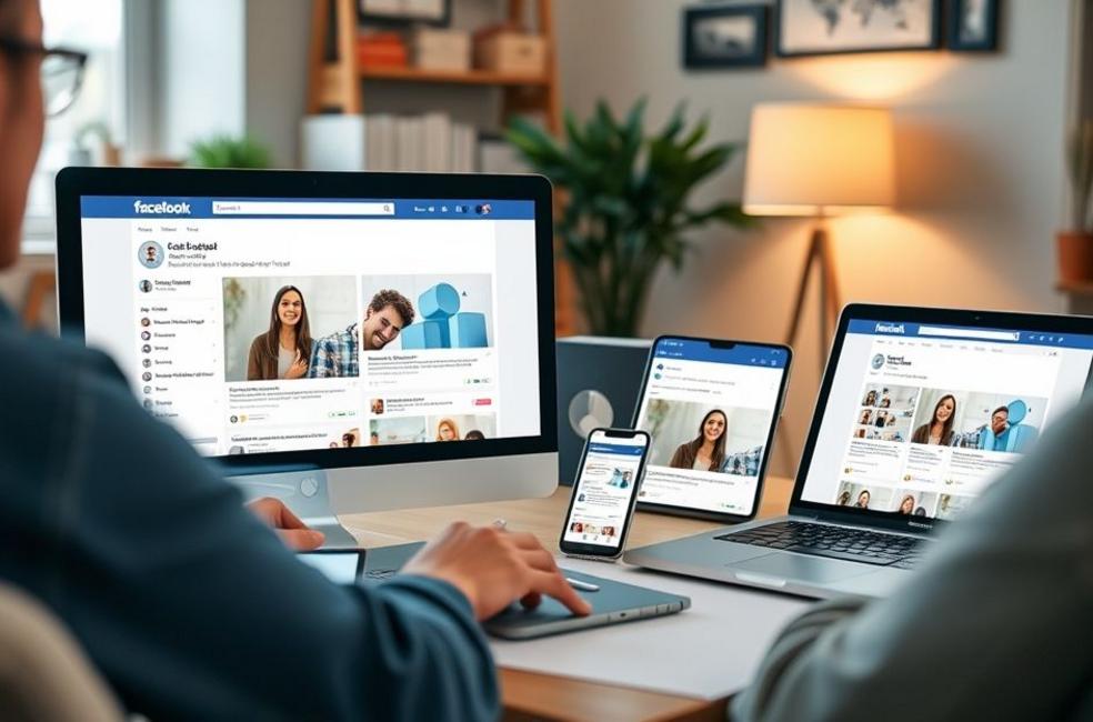 Ilustração de uma campanha de Facebook Ads excelente com engajamento do cliente.