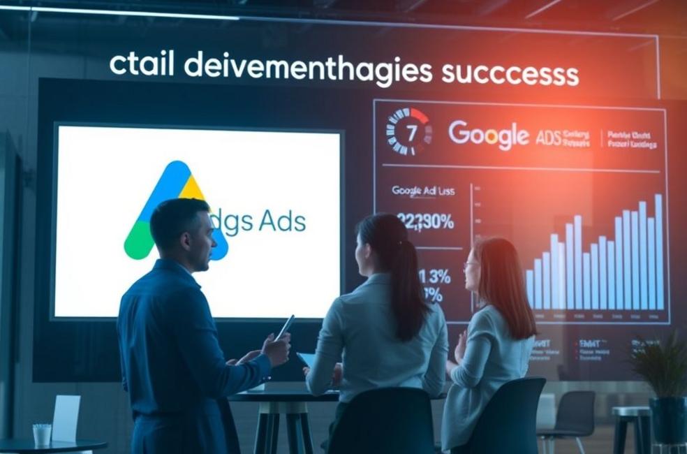 Imagem representativa do sucesso em marketing digital com foco em Google Ads.