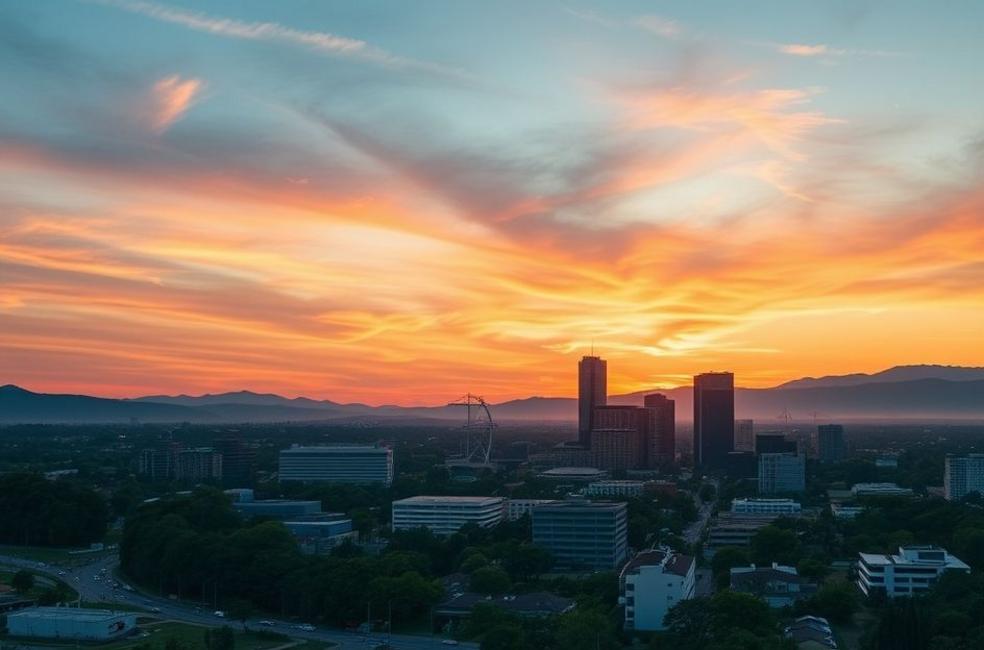 City skyline of Lages, SC representing growth and digital marketing opportunities.