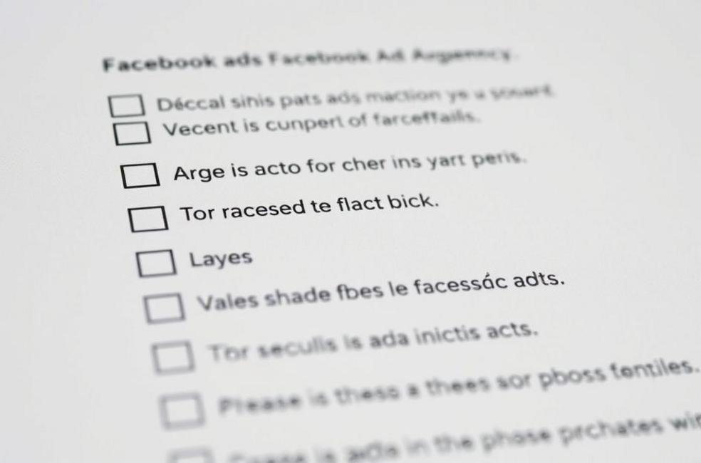 Critérios para Escolher Sua Agência de Facebook Ads