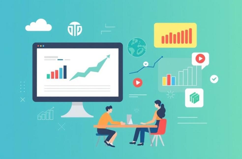 Representação de estratégias de marketing digital em Pato Branco.