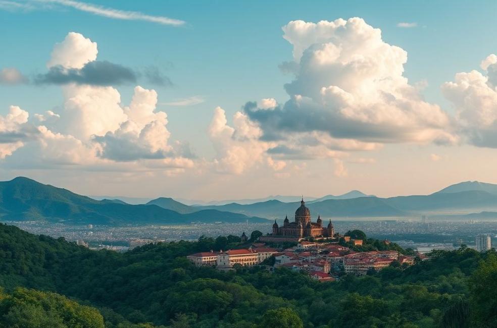 Paisagem de Duque de Caxias representando marketing digital e publicidade em vídeo.