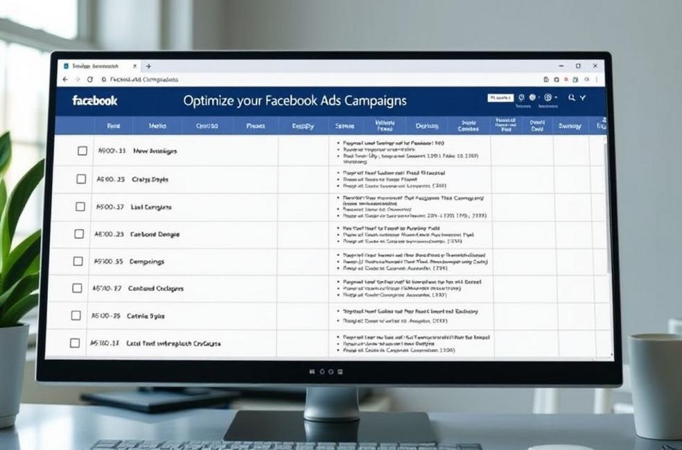 Dicas Práticas para Otimizar suas Campanhas de Facebook Ads
