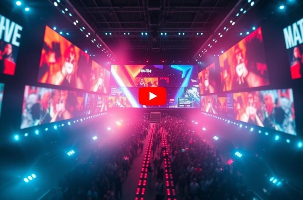 Screenshot de uma campanha de anúncios no YouTube.